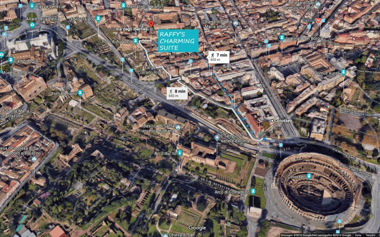 Roma Center Fori Imperiali Raffy'S Charming Suite Экстерьер фото